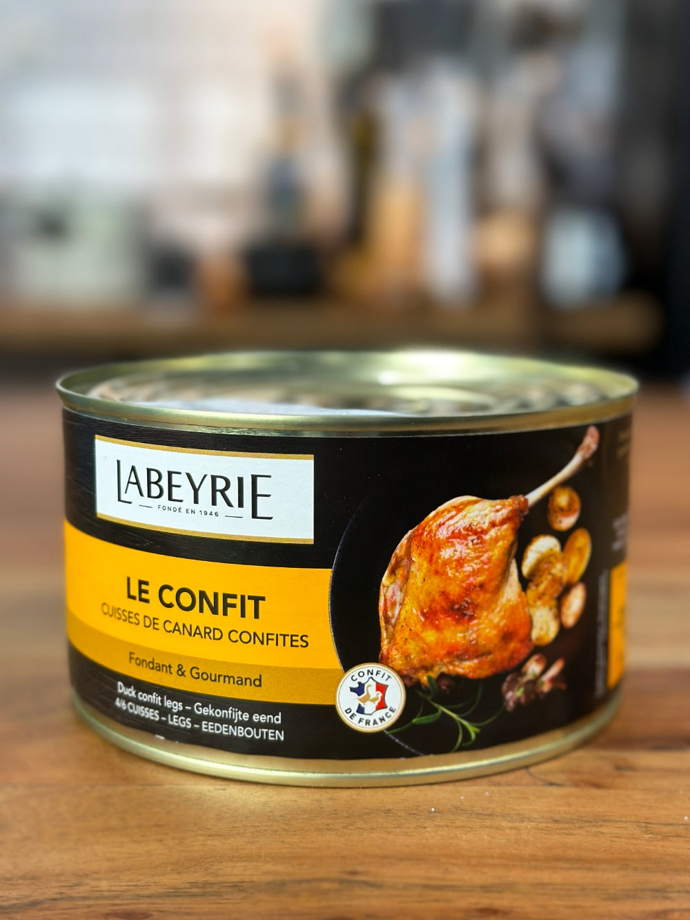 Confiterad anka 4 lår - Confit de canard