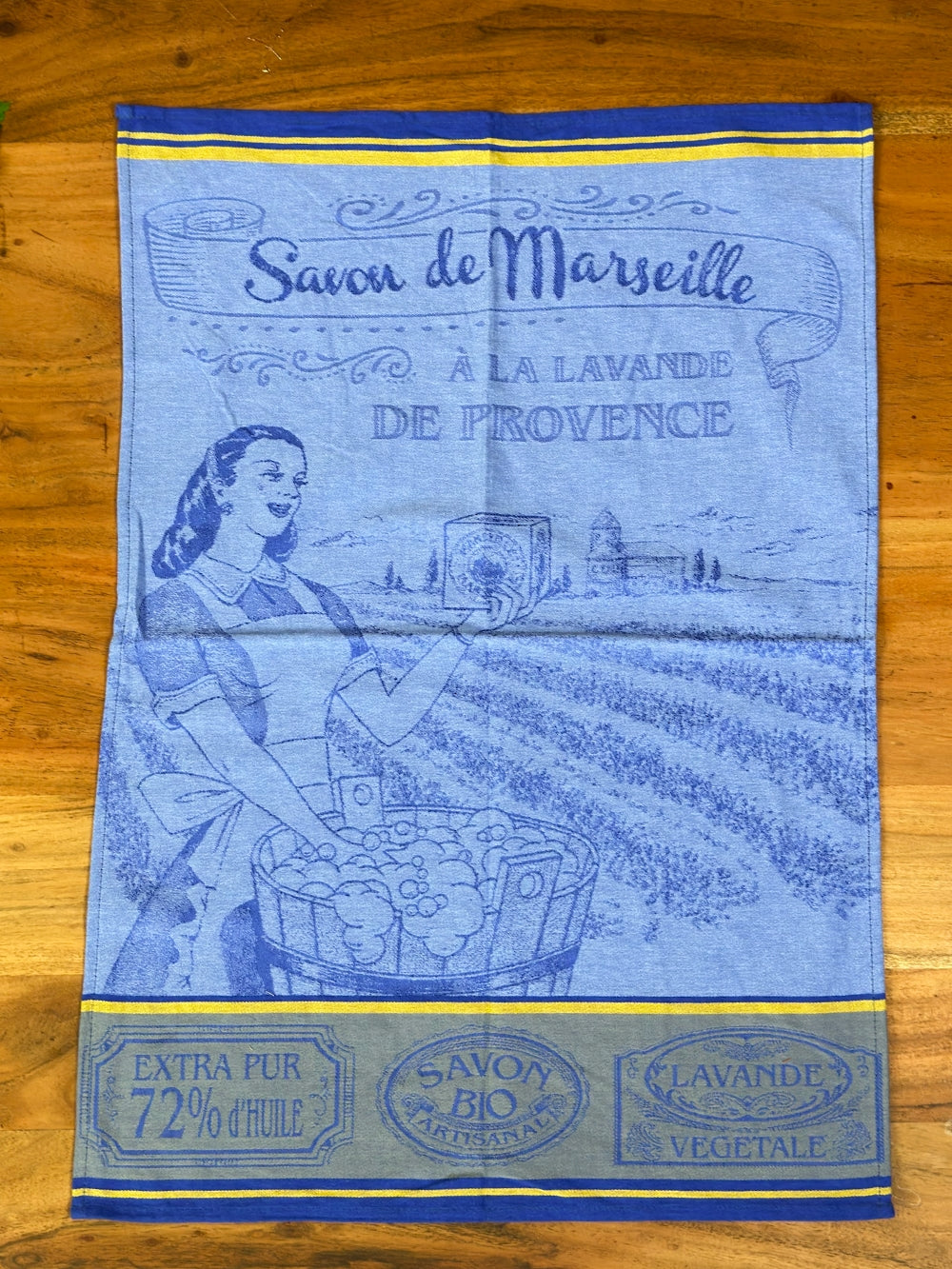 Kökshandduk Torchons Jacquard - Savon de Marseille