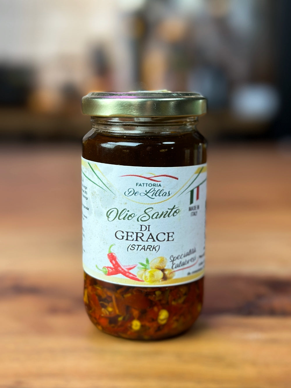 Olio Santo Stark chili i olja